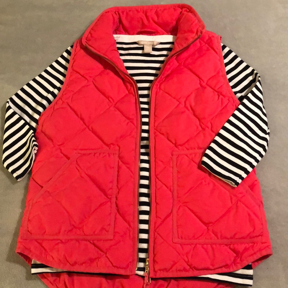 Black and white striped top